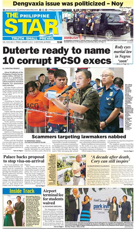 philstar newspaper|Nation .